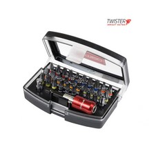 Armeg SDBSET32 Screwdriver Bit Set C/W Click And Drive Adaptor Arm - (32 Pce)